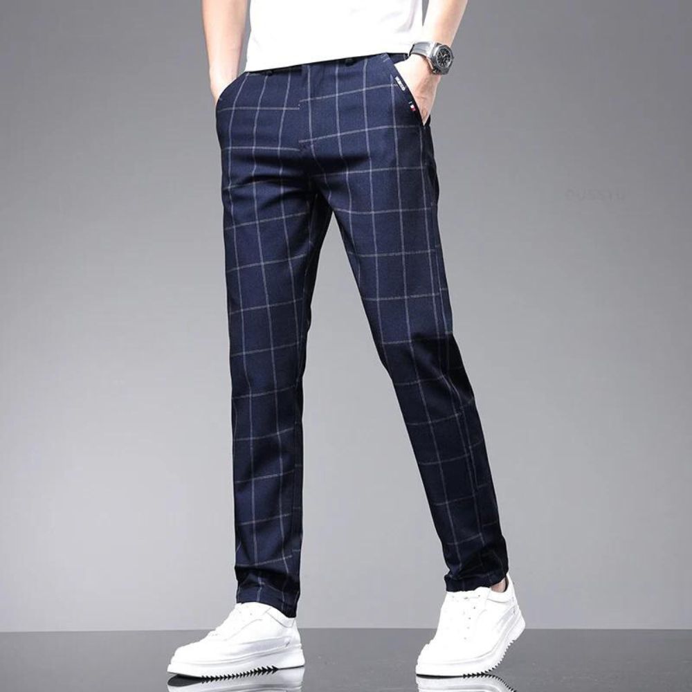 The Maverick Checkered Dress Pants