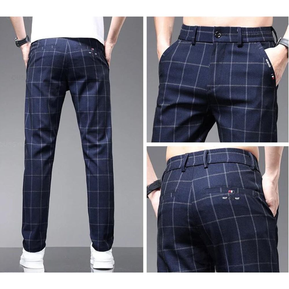 The Maverick Checkered Dress Pants