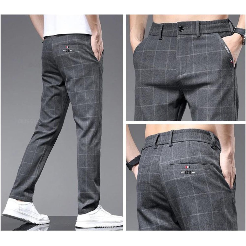 The Maverick Checkered Dress Pants