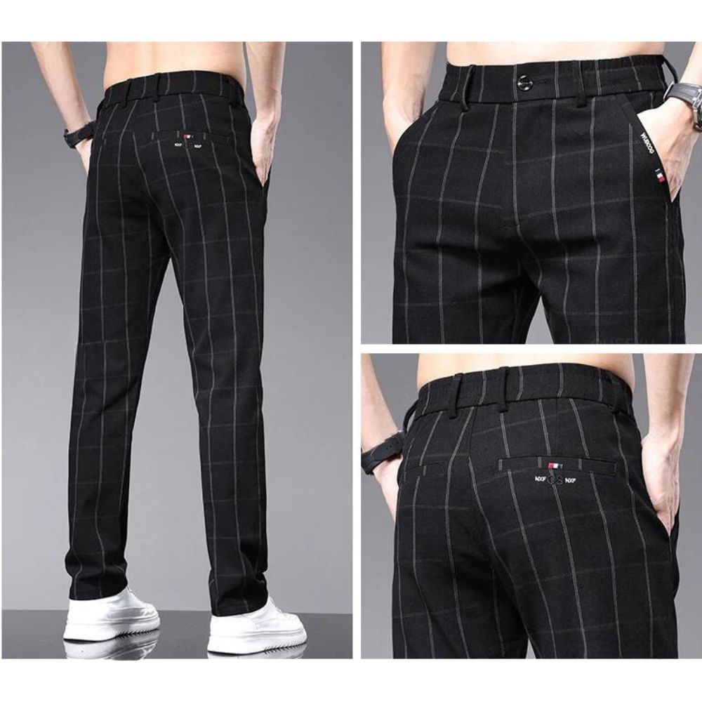 The Maverick Checkered Dress Pants