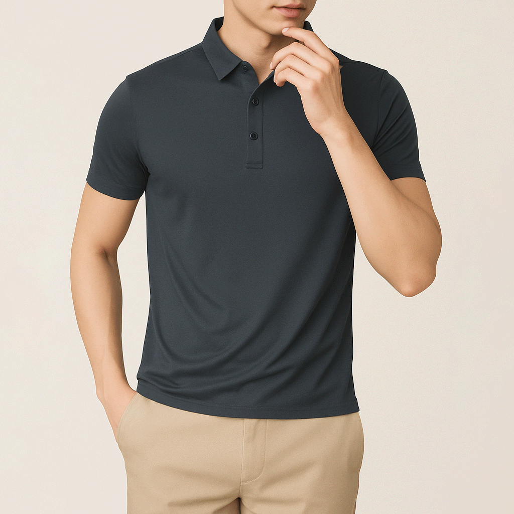 The Maverick Ice Silk Polo Shirt
