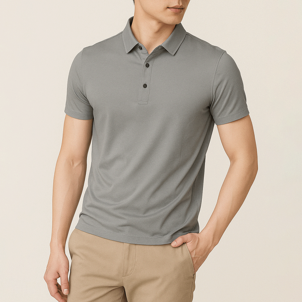 The Maverick Ice Silk Polo Shirt